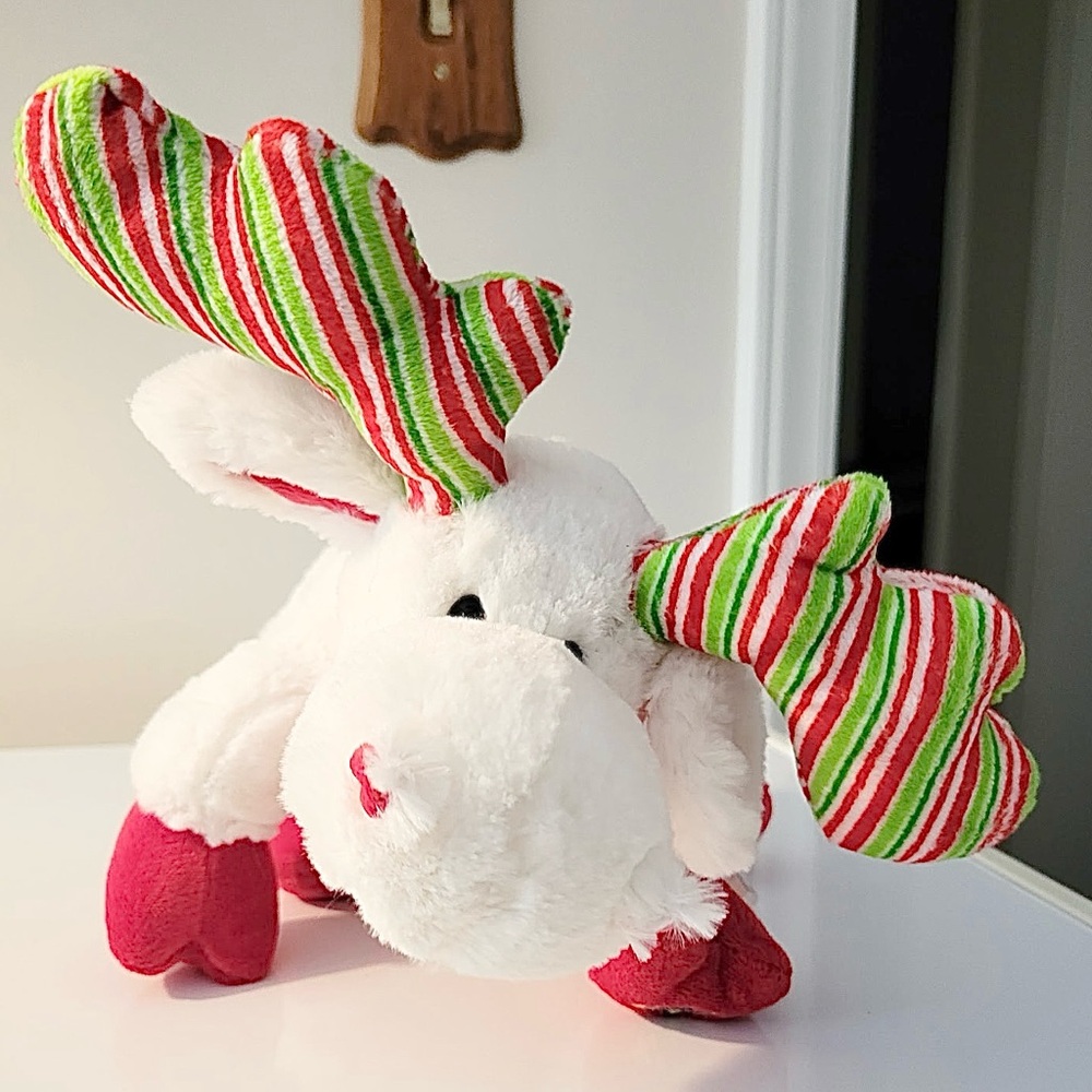 Webkinz Minty Moose Actual Toy Plush New With Tag Candy Striped Antlers